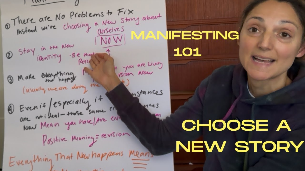 Start Writing Your New Story Today - Manifesting 101