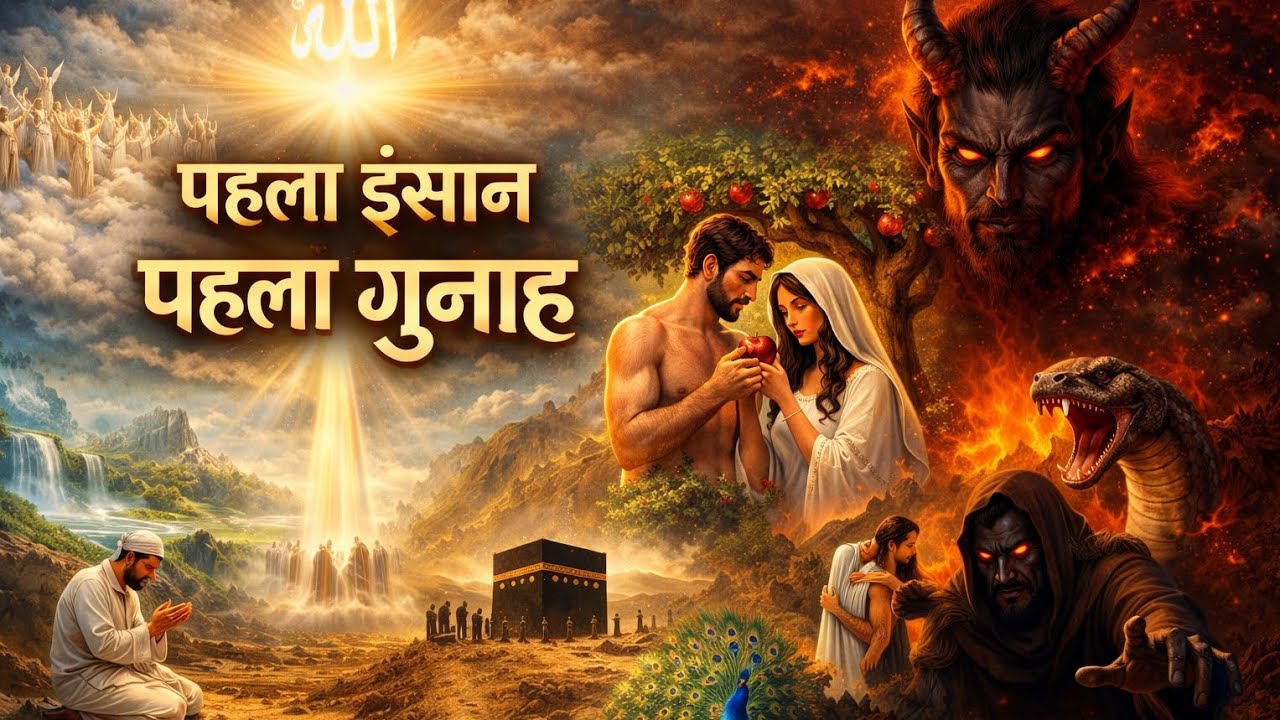 अल्लाह ने इंसान को कैसे बनाया? | Hazrat Adam (A.S.) Story | How Allah Created Human| Hidayat-e-Islam