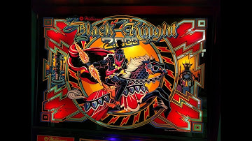BLACK KNIGHT 2000 - 1989 FULLY REFURBISHED + FULL LED UPGRADE
