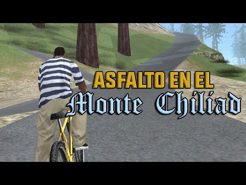 Asfalto en el Monte Chiliad | GTA San Andreas Mods