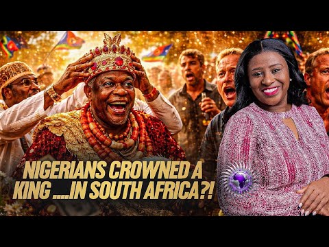 Nigerians Crowned a King in South Africa… Then CHAOS Broke Out