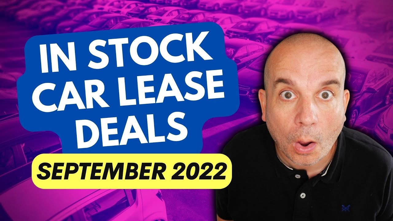 IN STOCK Car Leasing Deals of the Month September 2022 YouTube