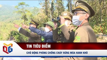 Chủ động phòng chống cháy rừng mùa hanh khô