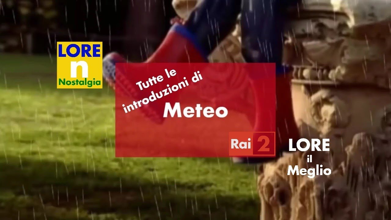 TUTTE LE INTRODUZIONI DI METEO R2 | LORE NOSTALGIA [SPECIALE]