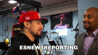 DANNY GARCIA in his gym closing camp for Guerrero Fight - EsNews Boxing