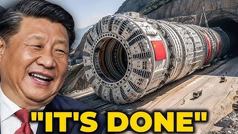 How China Builds Mountain Tunnels Over 22,000 Meters Long That Stunned the World