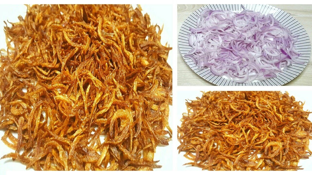 Crispy Fried Onions / Secret Tips / How To Make Fry Onion / Tali Hui