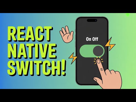 #22 Switch in React Native | Hindi