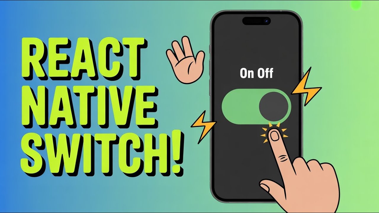 #22 Switch in React Native | Hindi - YouTube