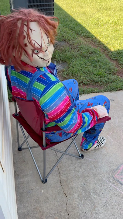 BONEKA CHUCKY YANG MENAKUTKAN DAN BERHANTU!! #chucky #chuckydoll #celana pendek
