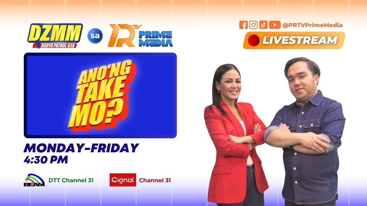 ANO'NG TAKE MO? | JANUARY 16, 2026 | DZMM sa PRTV Prime Media