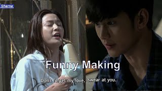 [EngSub] Jun Ji-Hyun- Cheon Song Yi's Bathroom Rap Song Duel with Kim Soo Hyun!- MLFTS Funny Making