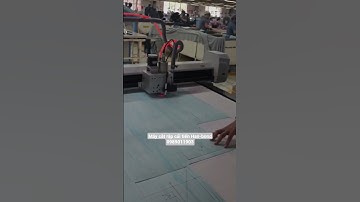 Máy cắt rập cải tiến Han-bond cắt được Mica,PVC... lên đến 5 lớp cắt tùy vật liệu cắt#catrap