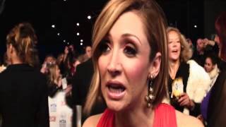 National TV Awards 2013 red carpet: Alan Halsall and Lucy-Jo Hudson