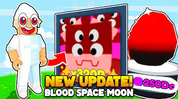 *NEW WORLD* 🌍 BLOOD SPACE WORLD RELEASED! (Tapping Simulator Roblox)