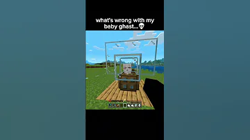 Minecraft Angry Ghast Moment 