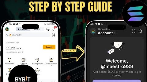 HOW TO TRANSFER SOLANA FROM BYBIT TO PHANTOM WALLET.