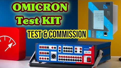 #Omicron #CMC356 #Test kit #Overcurrent Protection Relay Test & Commission All Details in Urdu/Hindi