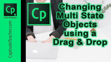 Adobe Captivate - Changing Multi State Objects Using a Drag and Drop