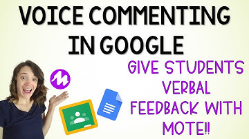 Voice Commenting in Google with Mote