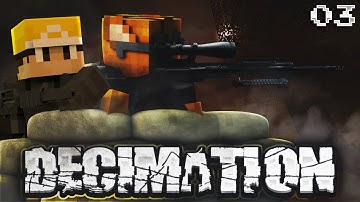 Minecraft Decimation #3 - NEW TEAMMATE (Minecraft Apocalypse Server)