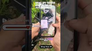 Smart GPS Tracker Mini Tag for iOS (MFI Locator) #GPSTracker #FindMy #AppleAirTagAlternative