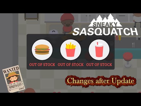Sneaky Sasquatch Info - Some changes that you may want to know after the update