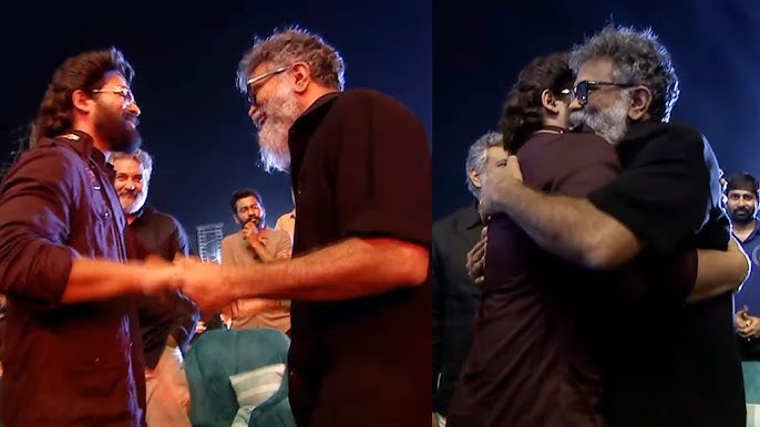 Allu Arjun EMOTIONAL Hug To Sukumar at Pushpa 2 The Rule Pre Release Event  | Allu Arjun