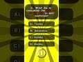 What is the first day as of your country? #shorts #quiz