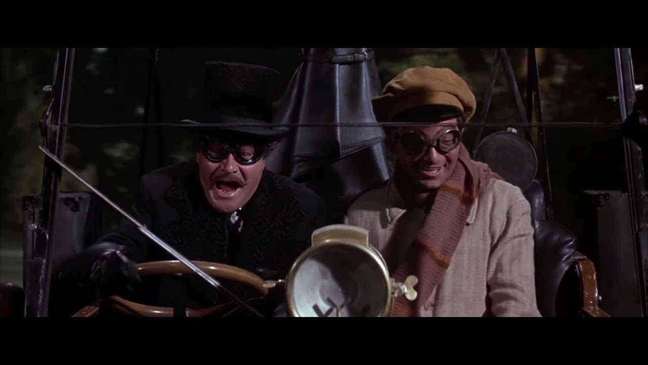 Большие гонки США -- The Great Race -- 1965  Советский дубляж / Отрывок из фильма (1)