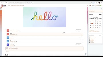 Moodle 4.0 Tutorial Videos-Basic Navigation with Moodle 4 0
