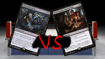 POWER CREEP  -  Phyrexian Arena vs. Black Market Connections  - Magic the Gathering -  Commander/EDH