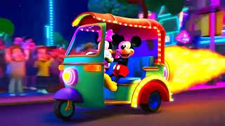 Mickey & Minnie Mouse Neon Ride Adventures Fun Cartoon Mix Episodes