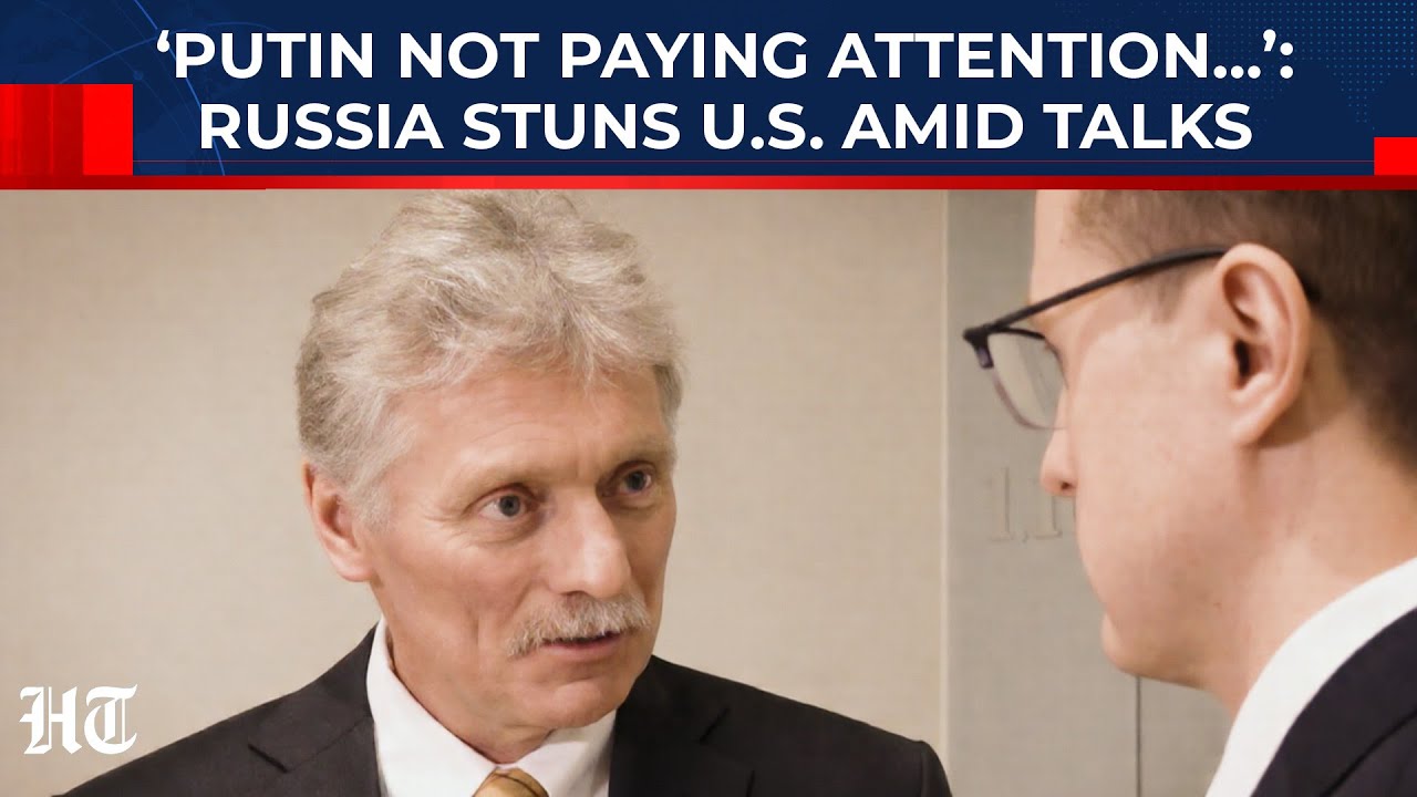 ‘Putin Not Paying Attention To…’: Russia Stuns US, Ukraine Amid Trilateral Peace Talks| Trump