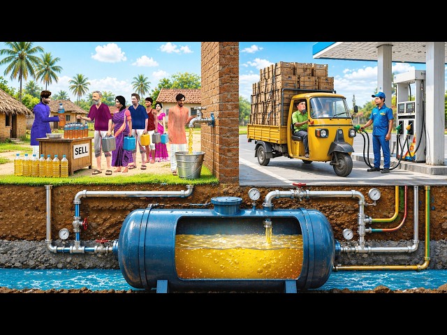 Lalchi Landlord Underground Petrol Chor Sasti Petrol Bechne Wale Chor Hindi Kahaniya Moral Stories