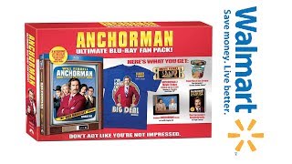 Anchorman Blu-Ray Unboxing Walmart Exclusive
