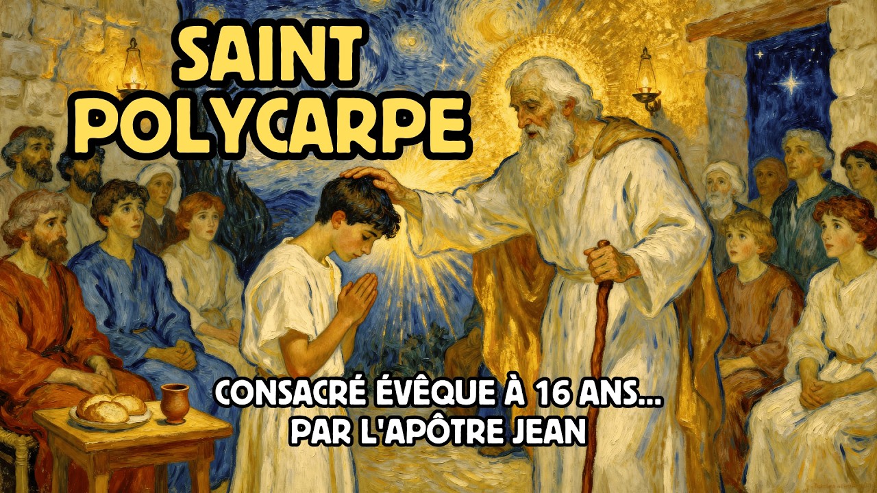 23 Février - Saint Polycarpe: Consacré Évêque à Seize Ans par l'Apôtre Jean