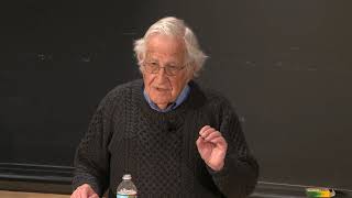 Noam Chomsky, Fundamental Issues in Linguistics (April 2019 at MIT) - Lecture 2