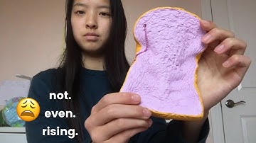 SQUISHY EXPERIMENT #1 (ibloom toast and marshmallow cake!)
