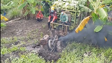 tổng hợp những video xe công nông chở chuối qua lầy cực khỏe