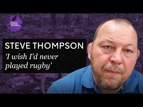 “You’ve got to keep fighting it” - Steve Thompson on his dementia