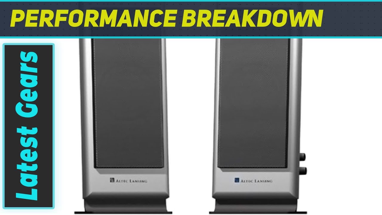 Altec Lansing VS2120 2-Piece Speaker System Review