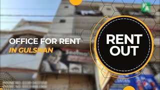 Office For Rent In Gulshan Block 4-A Near Abul Hasan Isphahani Road.