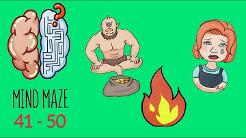 Mind Maze -  Fun BrainTeasers  Level 41 42 43 44 45 46 47 48 49 50
