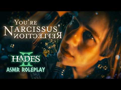 Narcissus Roleplay | Hades II ASMR (Whispered Positive Affirmations & Mirror Touching) thumbnail
