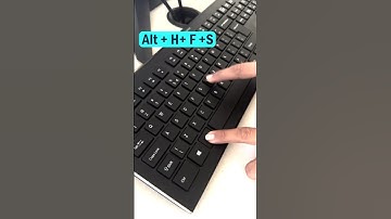 🔥 Excel Shortcut Trick! Change Font Size FAST! 🚀 #Shorts