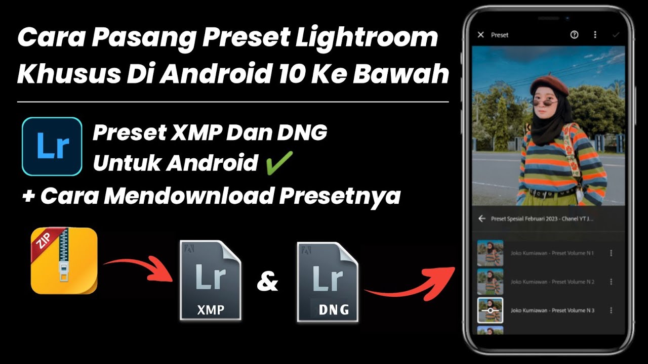 Cara Pasang Preset Lightroom Di Android Terbaru 2023 PRESET LIGHTROOM