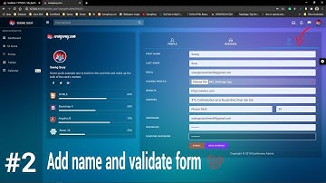 add name and validate form user profile | Laravel 8 #2