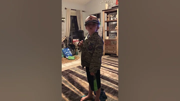 Young boy wanting to be in our great Air Force lov...