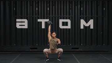 Atom // How To: Single Arm Dumbbell Overhead Squat
